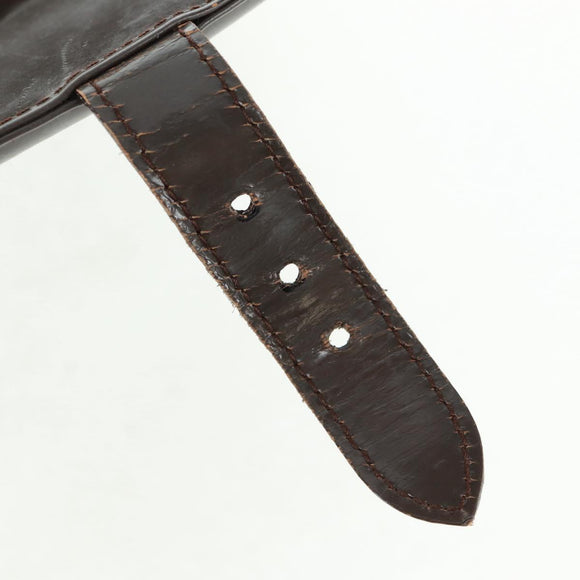 GUCCI Bamboo Backpack Nylon Brown Silver 003 2058 0016 5 Auth 161352