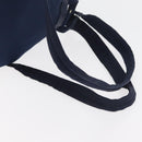 PRADA Backpack Nylon Navy Silver Auth 161363-10
