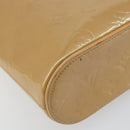 LOUIS VUITTON Vernis Stillwood Vertical Hand Bag Noisette M91364 LV Auth 161365-12