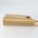 LOUIS VUITTON Vernis Stillwood Vertical Hand Bag Noisette M91364 LV Auth 161365-4