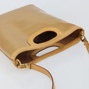 LOUIS VUITTON Vernis Stillwood Vertical Hand Bag Noisette M91364 LV Auth 161365-6