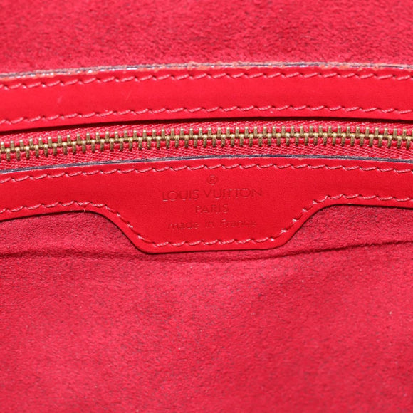 LOUIS VUITTON Epi Lussac Shoulder Bag Red M52287 LV Auth 161367