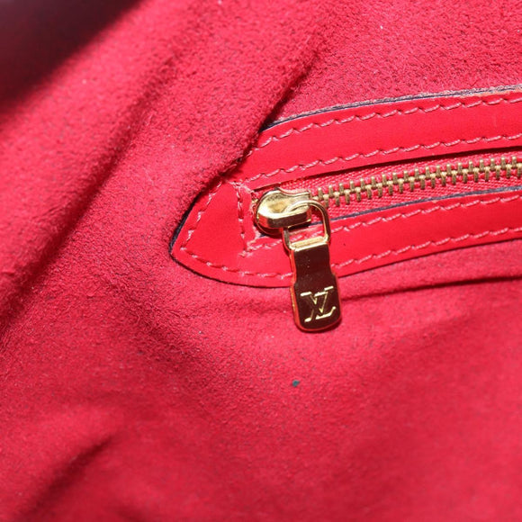 LOUIS VUITTON Epi Lussac Shoulder Bag Red M52287 LV Auth 161367