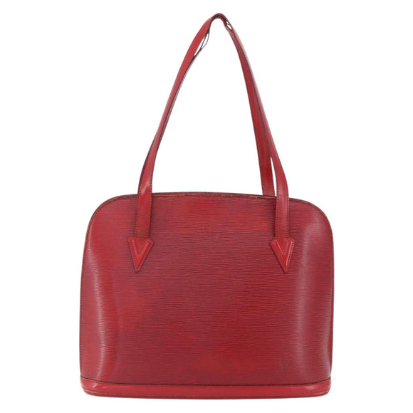 LOUIS VUITTON Epi Lussac Shoulder Bag Red M52287 LV Auth 161367