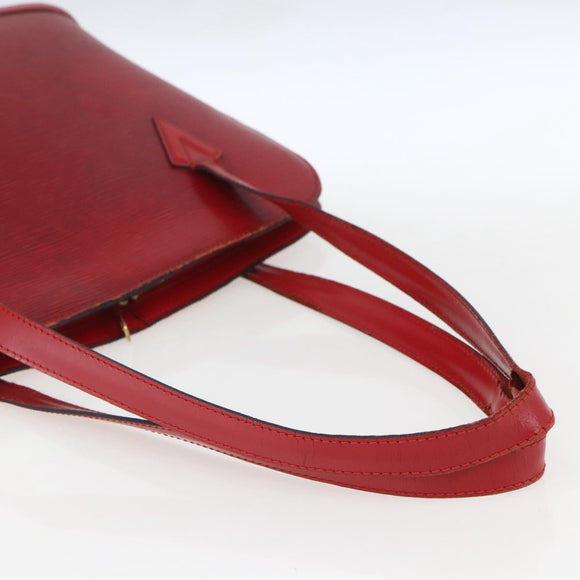 LOUIS VUITTON Epi Lussac Shoulder Bag Red M52287 LV Auth 161367