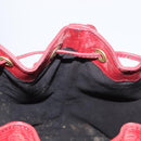 LOUIS VUITTON Epi Petit Noe Shoulder Bag Red M44107 LV Auth 161368-19