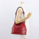 LOUIS VUITTON Epi Petit Noe Shoulder Bag Red M44107 LV Auth 161368-23