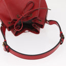 LOUIS VUITTON Epi Petit Noe Shoulder Bag Red M44107 LV Auth 161368-8