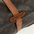 LOUIS VUITTON Monogram Saumur 35 Shoulder Bag M42254 LV Auth 161371-16
