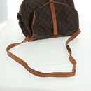 LOUIS VUITTON Monogram Saumur 35 Shoulder Bag M42254 LV Auth 161371-8