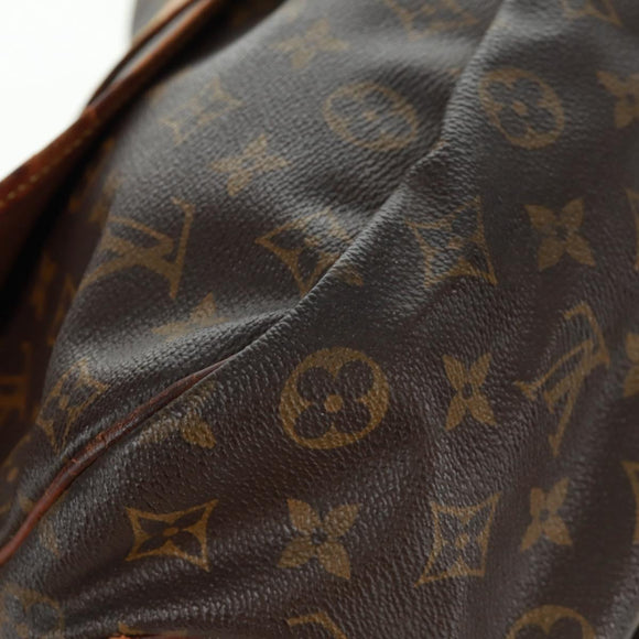 LOUIS VUITTON Monogram Saumur 35 Shoulder Bag M42254 LV Auth 161371