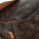 LOUIS VUITTON Monogram Saumur 35 Shoulder Bag M42254 LV Auth 161371-22