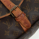 LOUIS VUITTON Monogram Saumur 35 Shoulder Bag M42254 LV Auth 161371-28