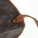 LOUIS VUITTON Monogram Saumur 35 Shoulder Bag M42254 LV Auth 161371-15