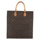 LOUIS VUITTON Monogram Sac Plat Hand Bag M51140 LV Auth 161376-13