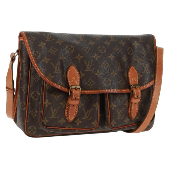 LOUIS VUITTON Monogram Sac Bazas Japon Shoulder Bag M99013 LV Auth 161378