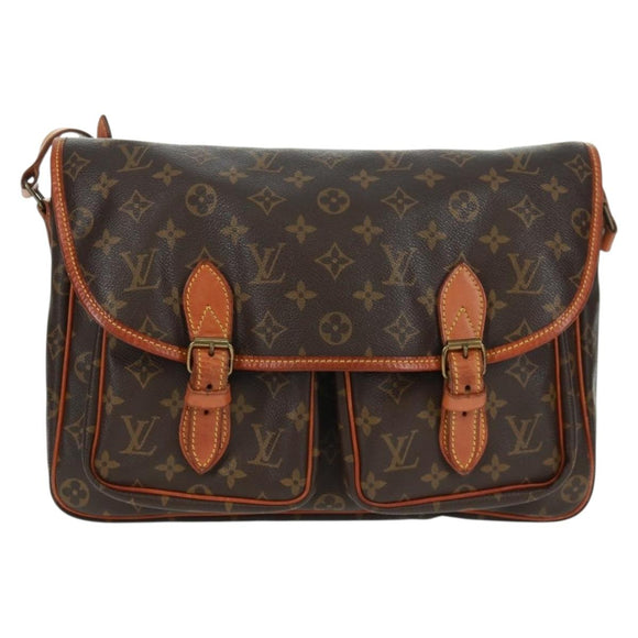 LOUIS VUITTON Monogram Sac Bazas Japon Shoulder Bag M99013 LV Auth 161378