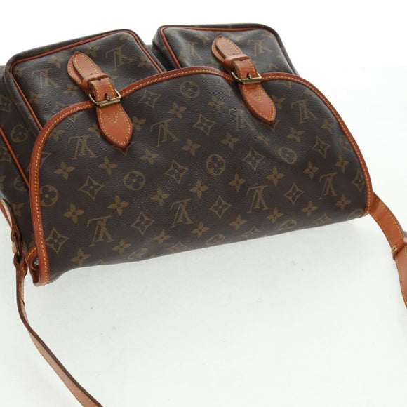 LOUIS VUITTON Monogram Sac Bazas Japon Shoulder Bag M99013 LV Auth 161378