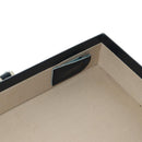 Christian Dior Attache Case Trotter Canvas Trunk Navy Silver Auth 161380V-30