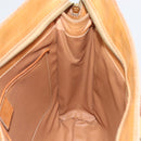 CELINE Macadam Canvas Hand Bag PVC Beige Gold Auth 161381-19