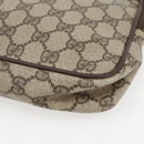 GUCCI GG Supreme Shoulder Bag PVC Beige Gold 97 02 068 Auth 161385-14