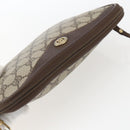 GUCCI GG Supreme Shoulder Bag PVC Beige Gold 97 02 068 Auth 161385-6