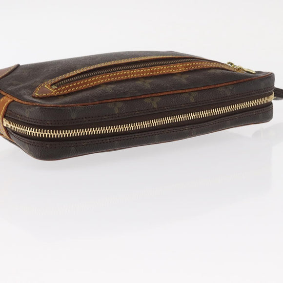 LOUIS VUITTON Monogram Marly Dragonne GM Clutch Bag M51825 LV Auth 161388