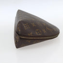 LOUIS VUITTON Monogram Trousse Demi Ronde Cosmetic Pouch M47520 LV Auth 161399-5