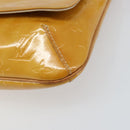 LOUIS VUITTON Monogram Vernis Thompson Street Bag Beige M91301 LV Auth 161400-9