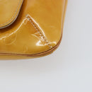 LOUIS VUITTON Monogram Vernis Thompson Street Bag Beige M91301 LV Auth 161400-14