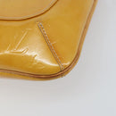 LOUIS VUITTON Monogram Vernis Thompson Street Bag Beige M91301 LV Auth 161400-15