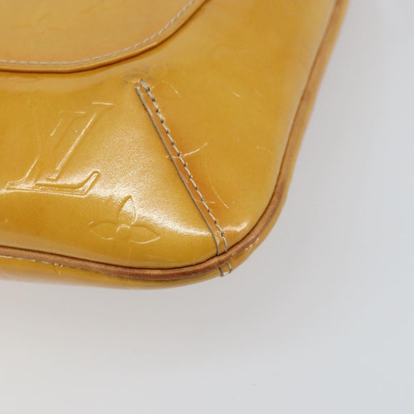 LOUIS VUITTON Monogram Vernis Thompson Street Bag Beige M91301 LV Auth 161400