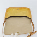 LOUIS VUITTON Monogram Vernis Thompson Street Bag Beige M91301 LV Auth 161400-17
