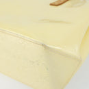 LOUIS VUITTON Monogram Vernis Reade PM Hand Bag Perle M91336 LV Auth 161401-14