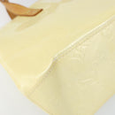LOUIS VUITTON Monogram Vernis Reade PM Hand Bag Perle M91336 LV Auth 161401-15