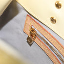 LOUIS VUITTON Monogram Vernis Reade PM Hand Bag Perle M91336 LV Auth 161401-21