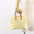 LOUIS VUITTON Monogram Vernis Reade PM Hand Bag Perle M91336 LV Auth 161401-23