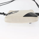 CHANEL Cambon Line Matelasse Umhängetasche Leder Schwarz Silber CC Auth 161402A-5