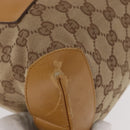GUCCI GG Canvas Sherry Line Tote Bag Beige 019 0402 1705 Auth 161406-9