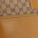 GUCCI GG Canvas Sherry Line Tote Bag Beige 019 0402 1705 Auth 161406-18