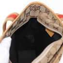 GUCCI GG Canvas Sherry Line Tote Bag Beige 019 0402 1705 Auth 161406-21