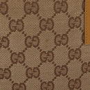 GUCCI GG Canvas Sherry Line Tote Bag Beige 019 0402 1705 Auth 161406-3