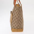 GUCCI GG Canvas Sherry Line Tote Bag Beige 019 0402 1705 Auth 161406-4