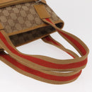 GUCCI GG Canvas Sherry Line Tote Bag Beige 019 0402 1705 Auth 161406-8