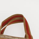 GUCCI GG Canvas Sherry Line Tote Bag Beige 019 0402 1705 Auth 161406-14