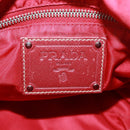 PRADA Shoulder Bag Nylon Green Silver Auth 161408-25
