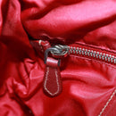 PRADA Shoulder Bag Nylon Green Silver Auth 161408-28