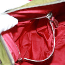 PRADA Shoulder Bag Nylon Green Silver Auth 161408-29