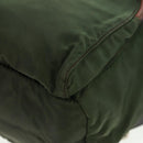 PRADA Backpack Nylon Green Silver Auth 161420-16