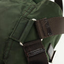 PRADA Backpack Nylon Green Silver Auth 161420-19